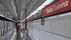 Metro de Santa Coloma de Gramenet.