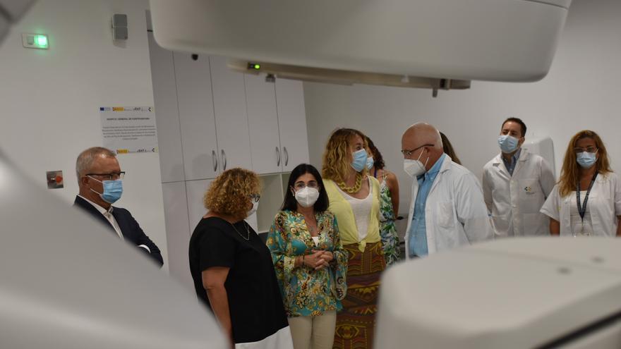 Carolina Darias visita el Hospital General de Fuerteventura
