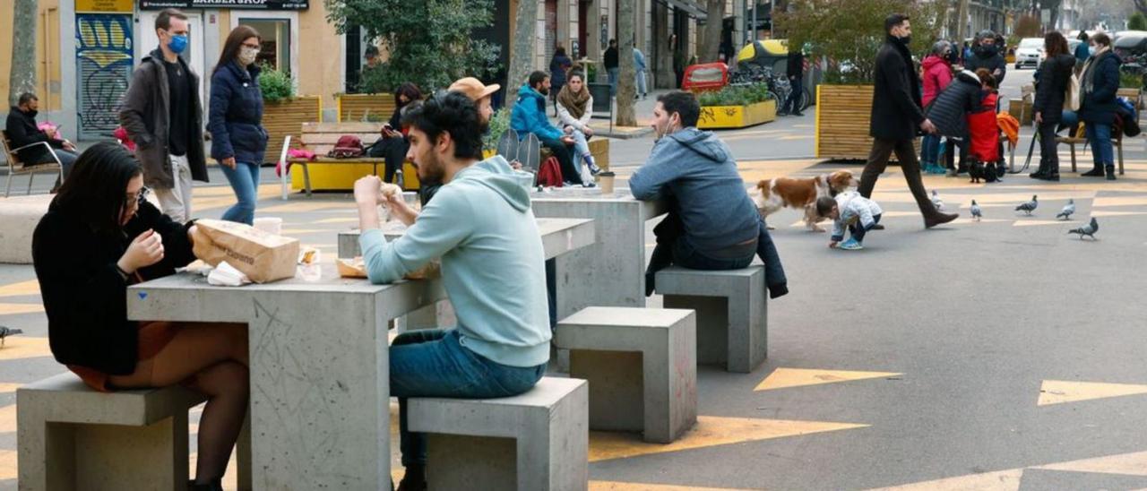 Supermanzana ubicada en Barcelona. | CARLOS MONGE