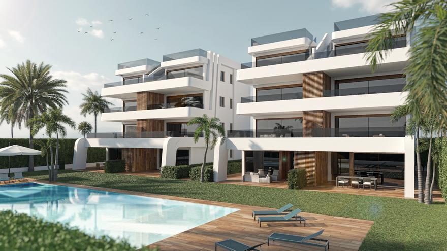 El nuevo proyecto de Alhama: apartamentos de lujo, grandes terrenos de golf y un campo de fútbol