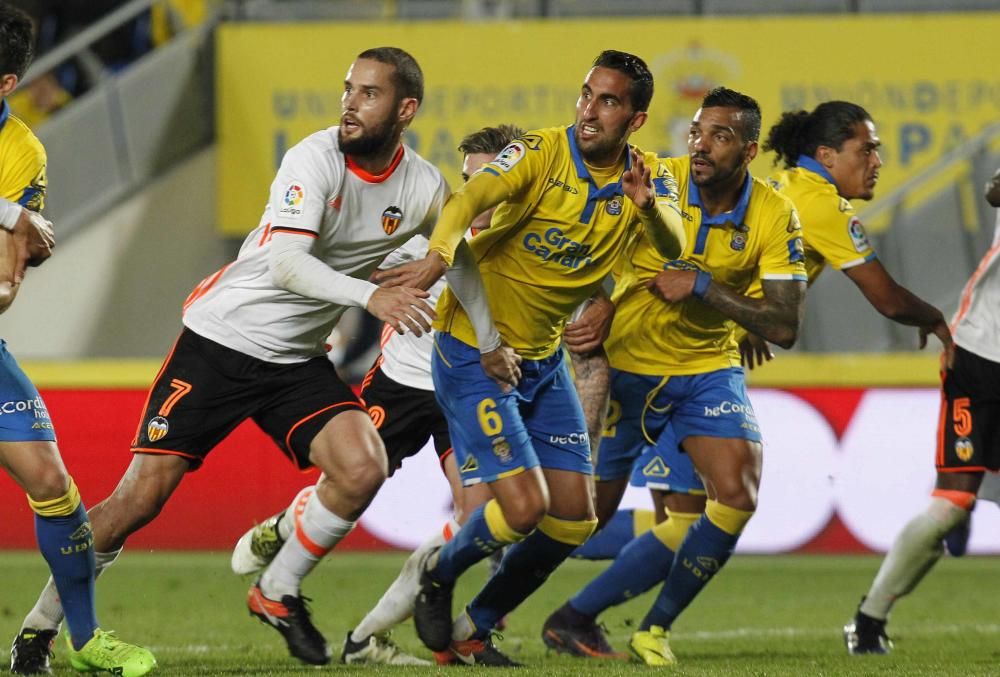 Las Palmas - Valencia: las mejores imágenes del partido