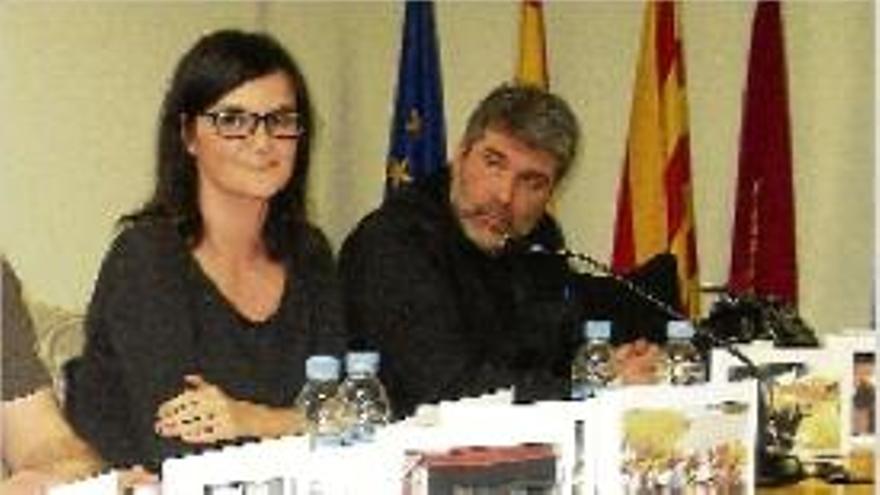 Cristina Múrcia i Tomàs Casero, durant un ple d&#039;aquesta legislatura