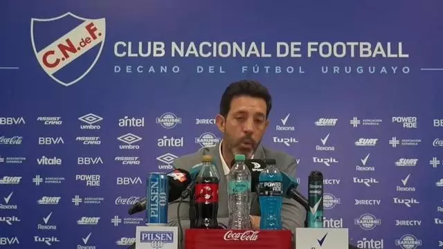 Jorge Bava asume como entrenador de Nacional y asegura que la Libertadores "es un sueño"
