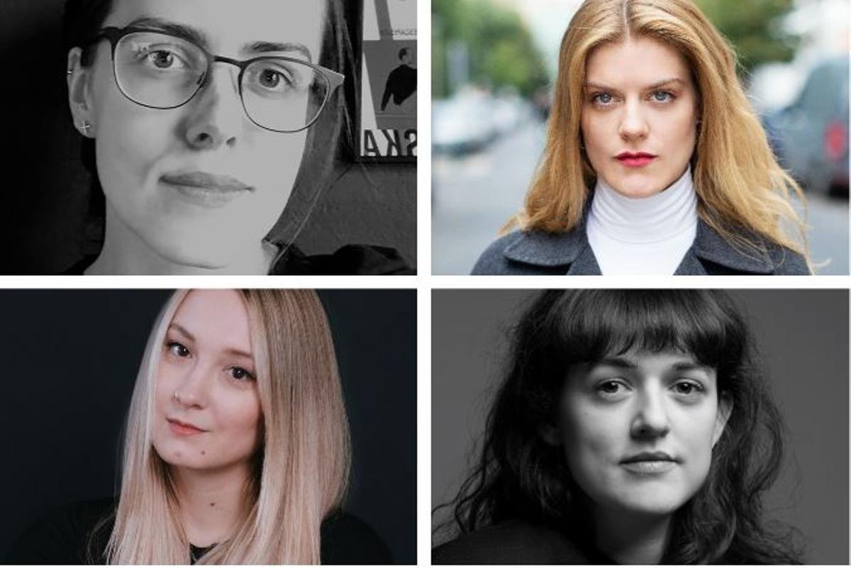 Les quatre creadores responsables del projecte guanyador.