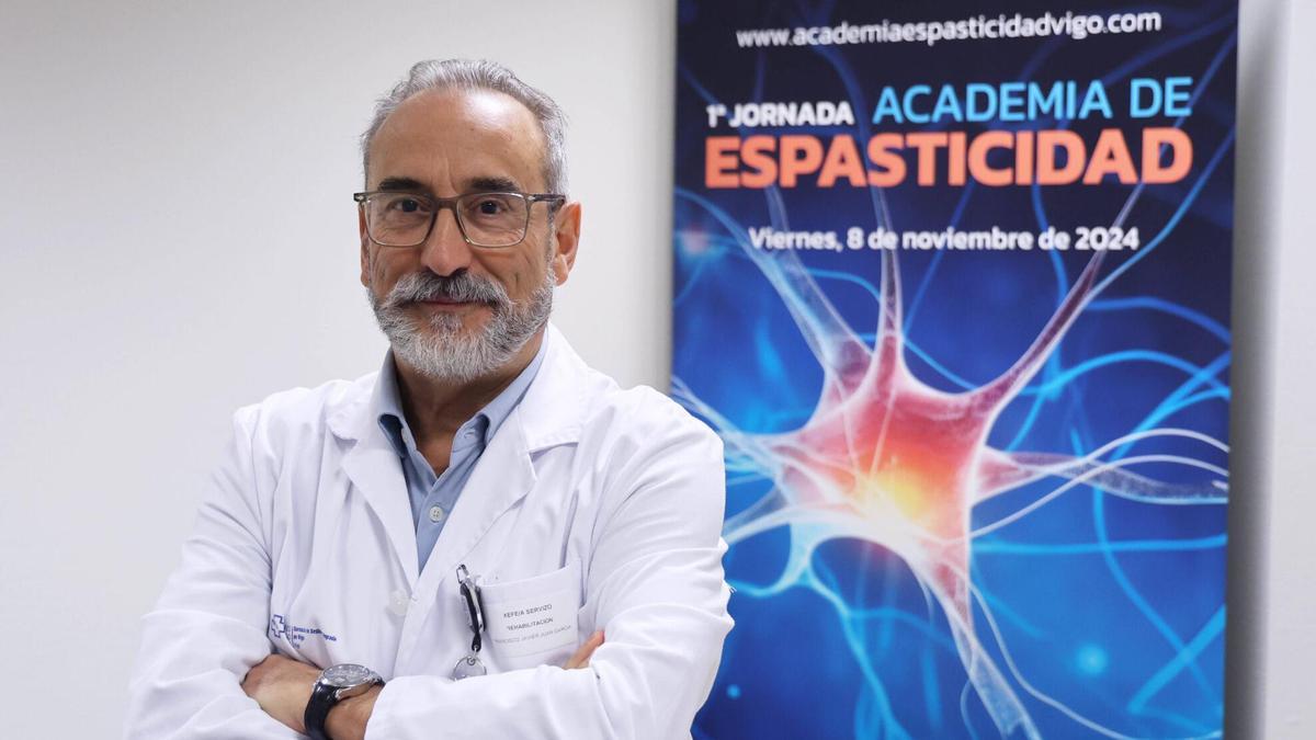Vigo, Hospital Álvaro Cunqueiro. Javier Juan García, jefe de Rehabilitación