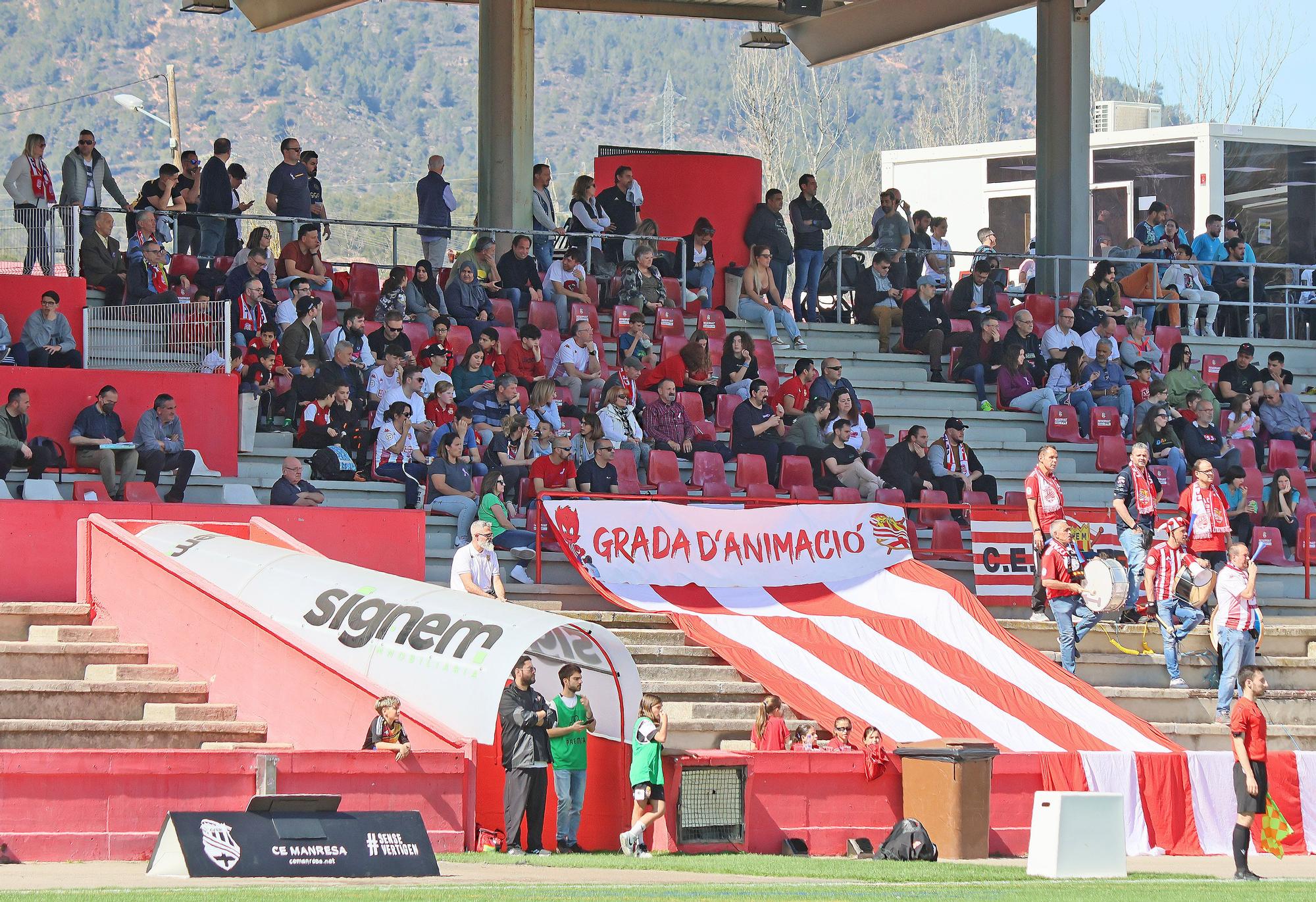 Totes les imatges del CE Manresa - Deportivo Aragón