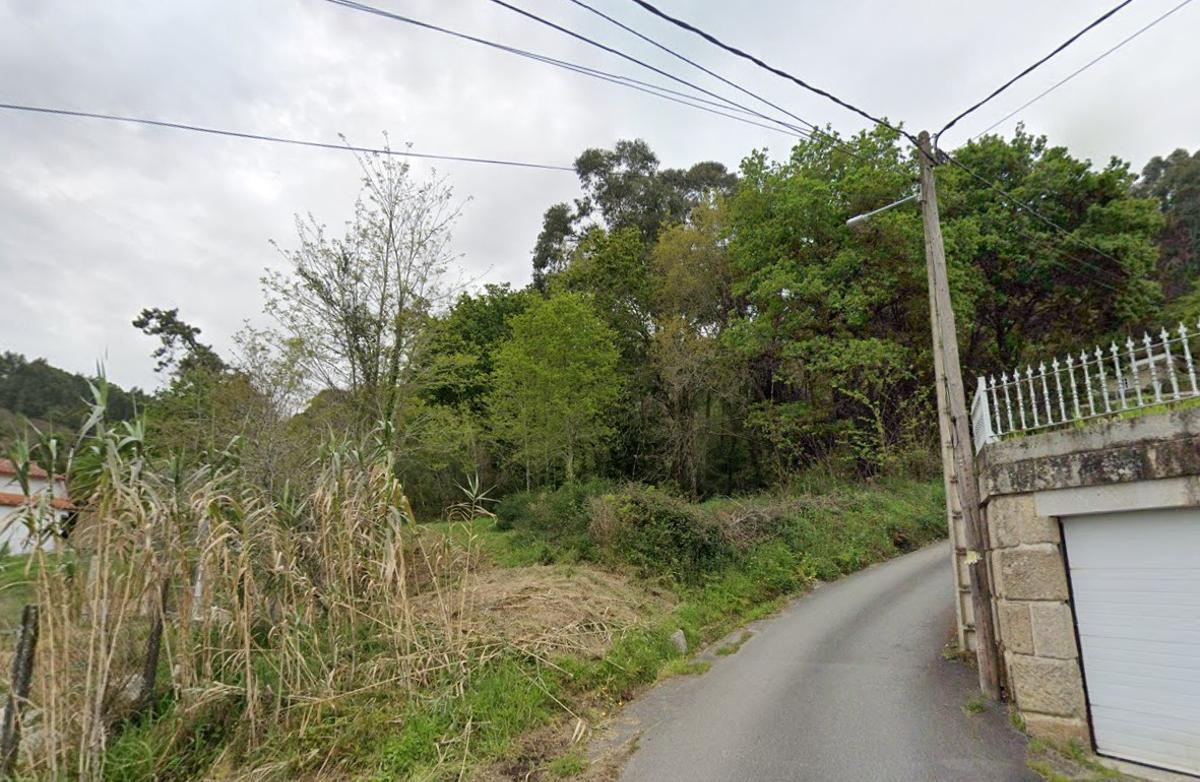 La otra parcela que se subastará en Moaña.