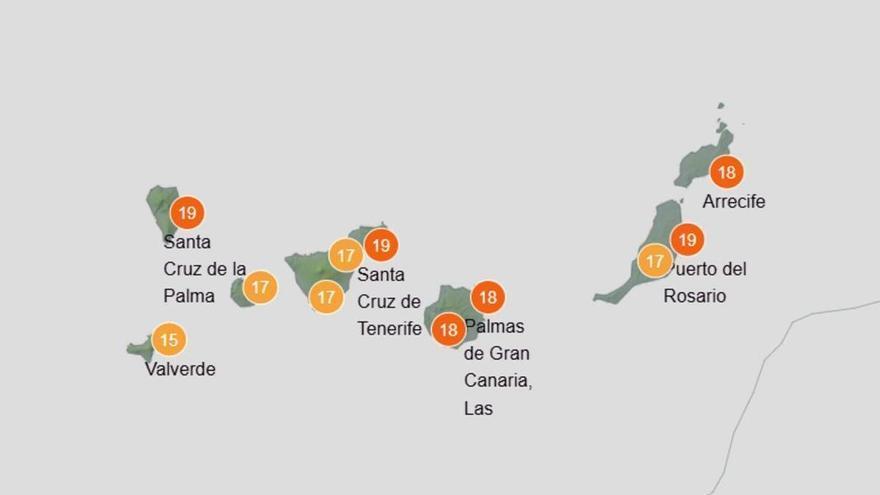 La Aemet avisa: lluvias débiles a moderadas y olas de hasta cuatro metros este sábado en Canarias