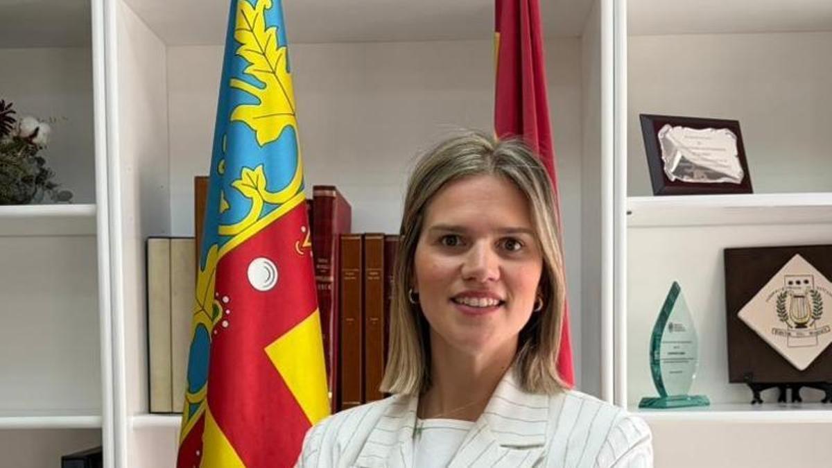 Elia Ferrer Mendoza, alcaldesa de Alginet.