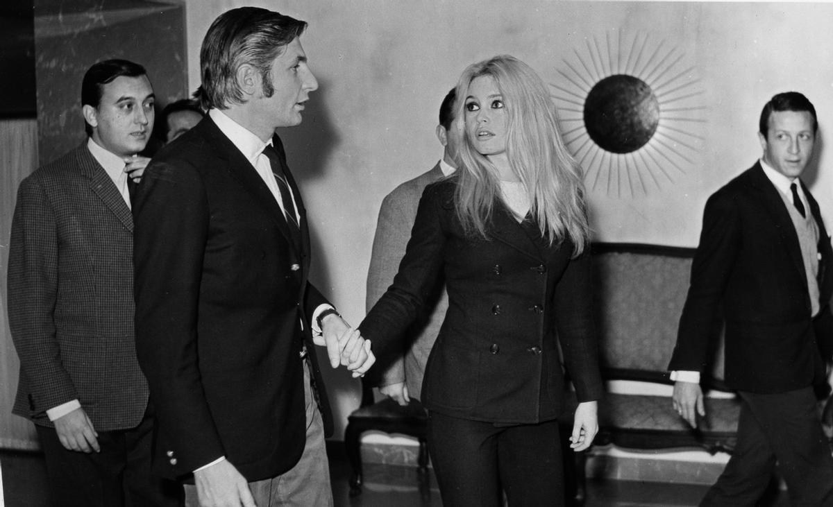 BRIGITTE BARDOT Y GUNTER SACHS