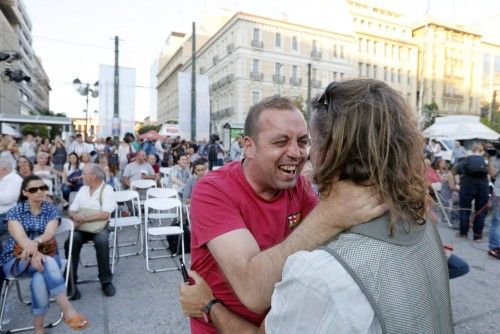 Grecia celebra la victoria del 'no' en el referéndum