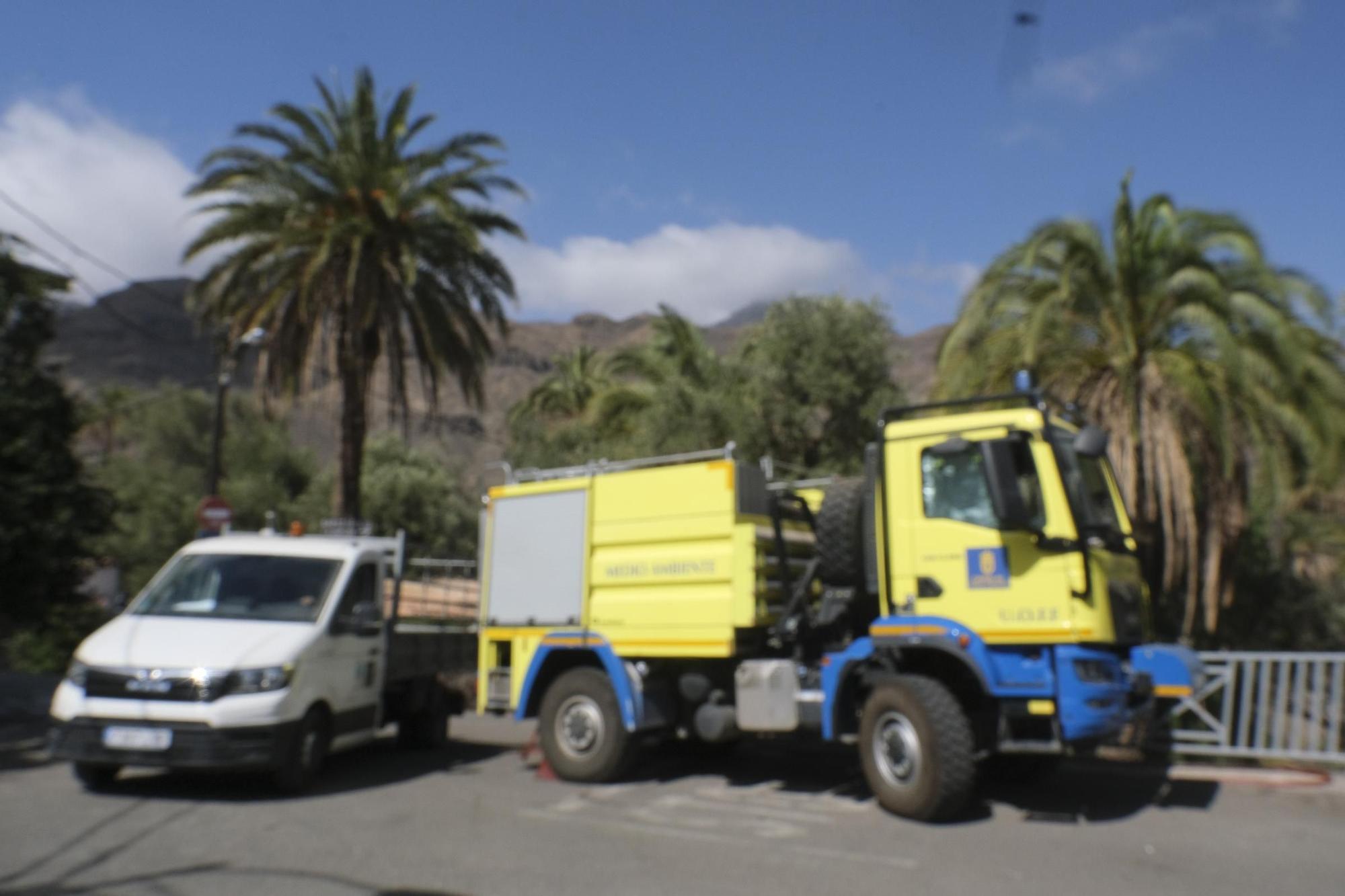 Incendio en Santa Lucía