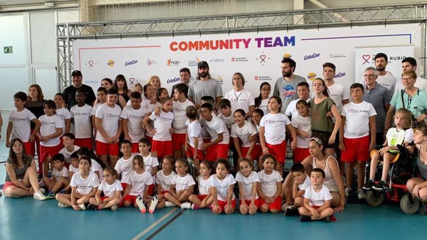 Ricky Rubio i Marc Gasol s&#039;impliquen activament amb l&#039;Escola Esportiva Girona Est