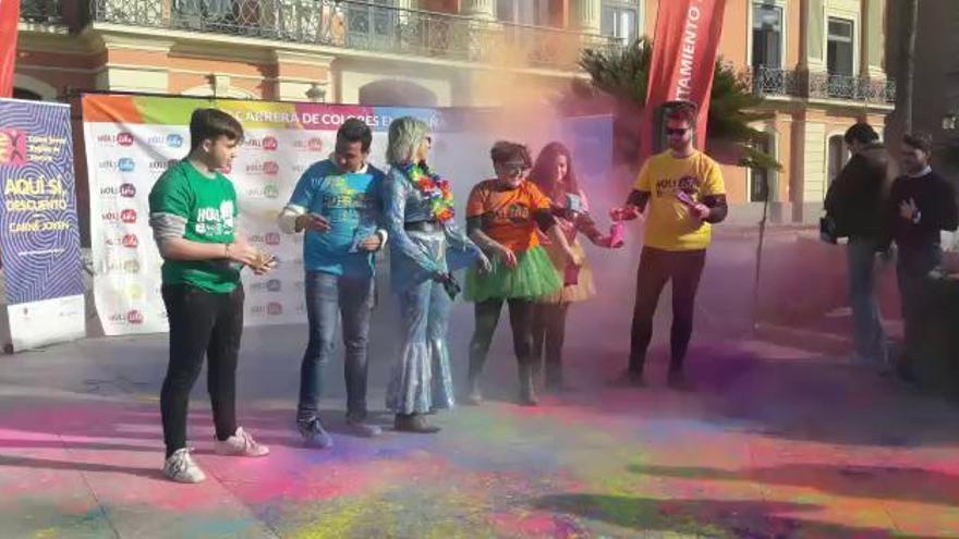 Presentación de la carrera de colores Holi Life 2019