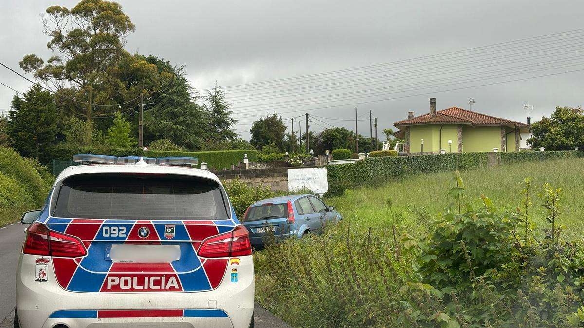 Lugar del accidente.