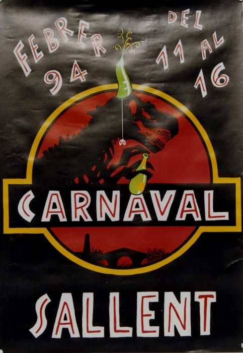 Tots els cartells del Carnaval de Sallent