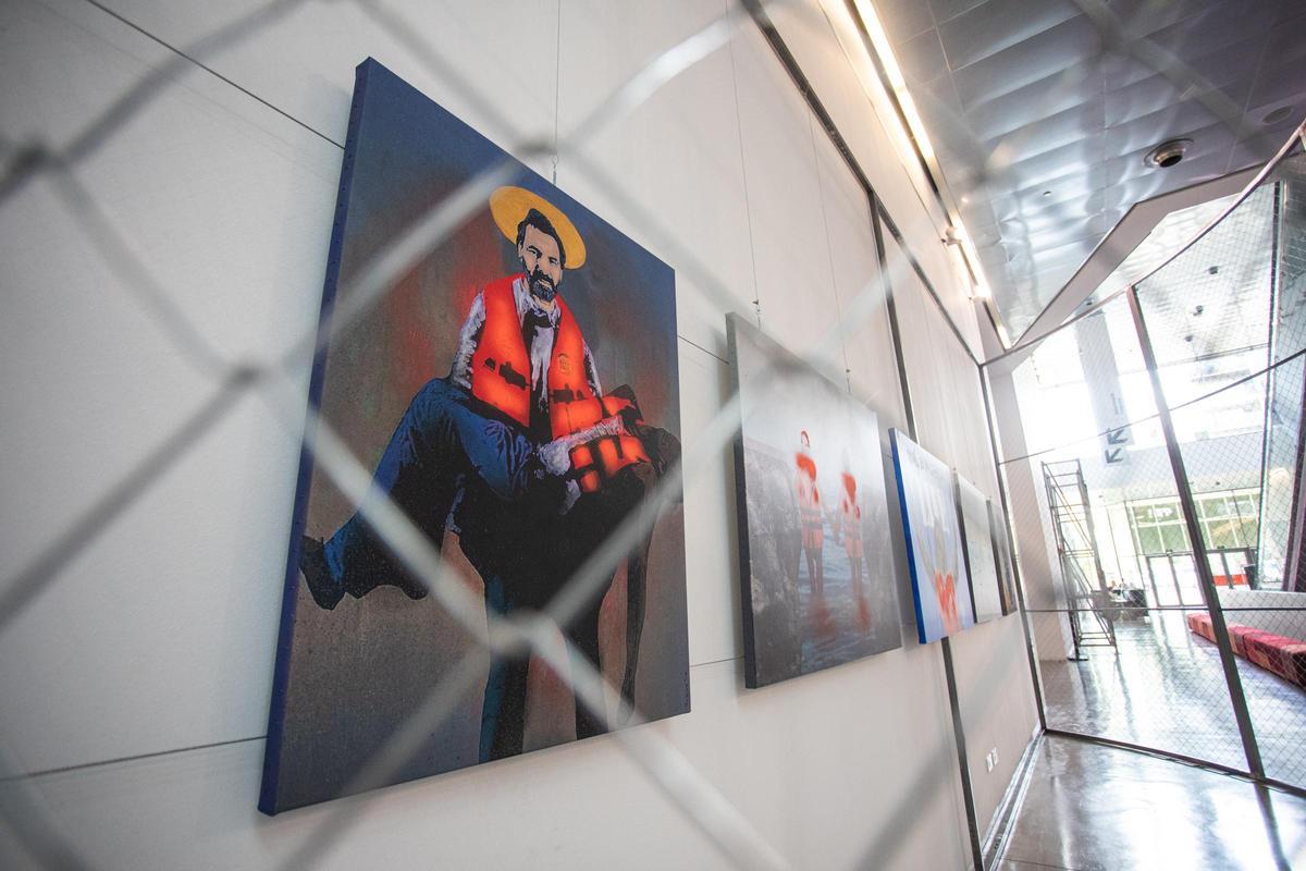 Exposición de TVBoy en el Disseny Hub de Barcelona