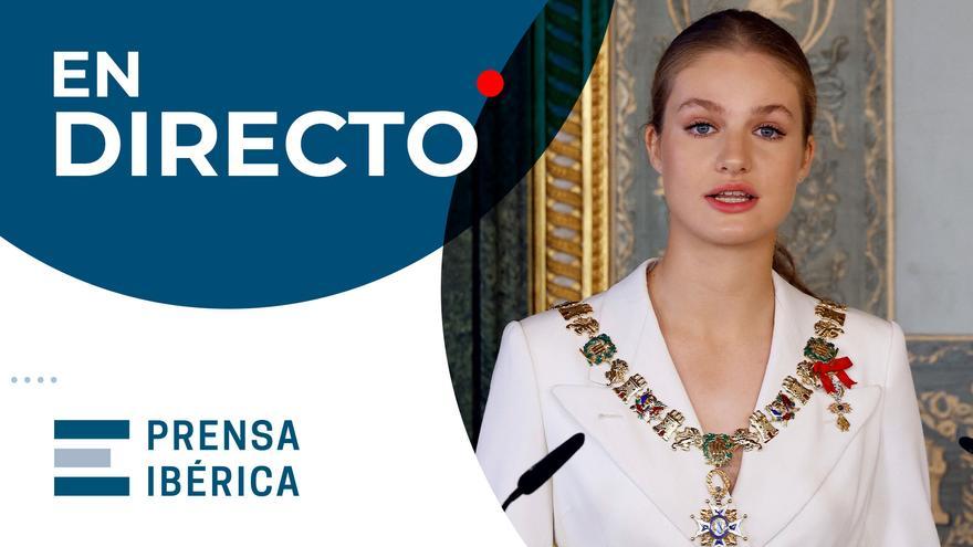 DIRECTO | La princesa Leonor recibe tres reconocimientos en Zaragoza antes de salir de la Academia Militar