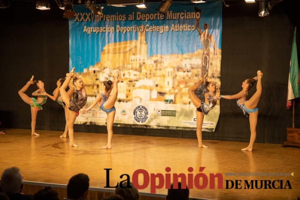 Gala de premios al Deporte murciano en Cehegín