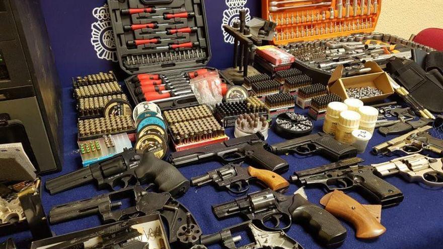 Las armas fabricadas por el pistolero de Delicias eran inestables y muy peligrosas