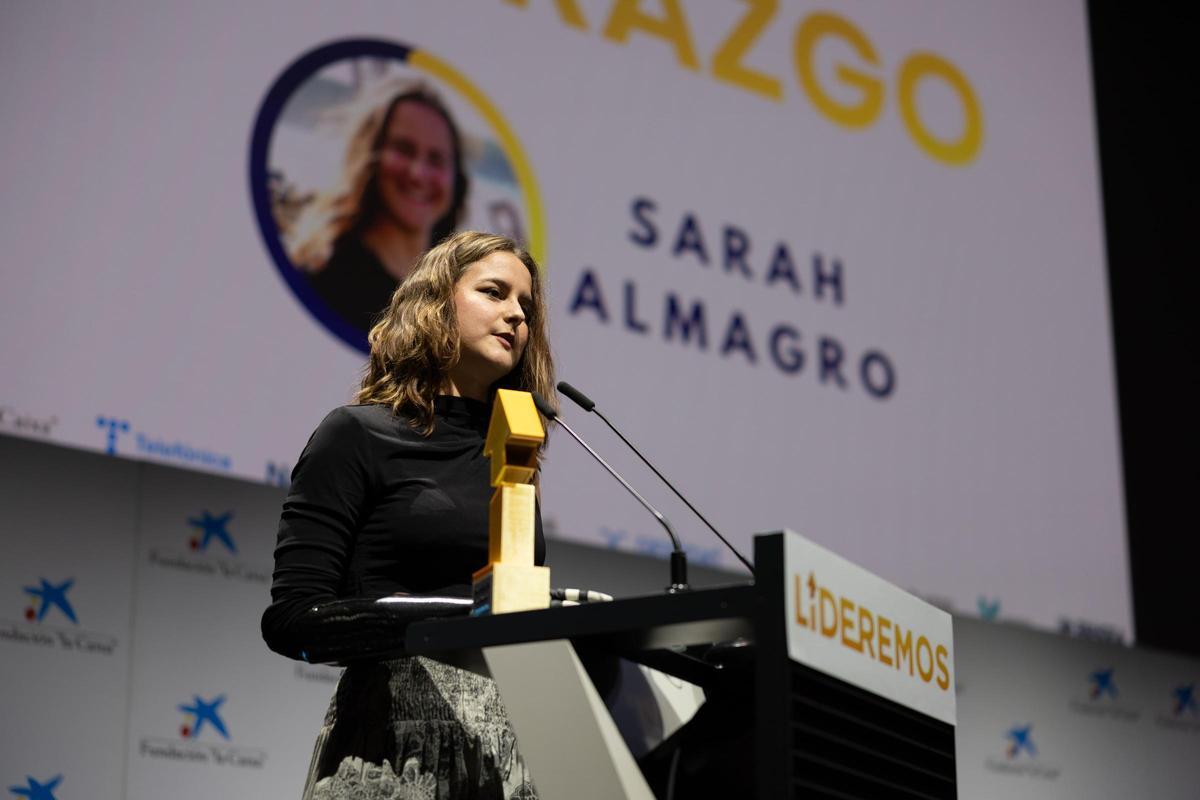 Sarah Almagro. Premios Lideremos 2025.
