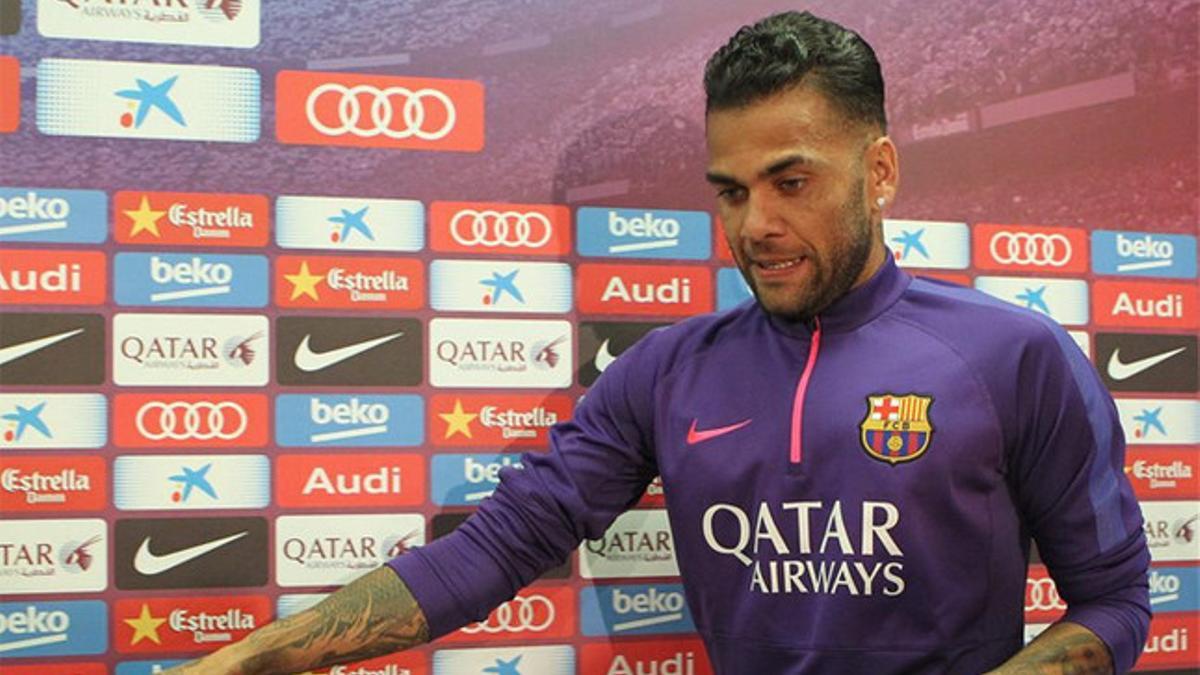 Alves no estuvo a la altura de las circunstancias