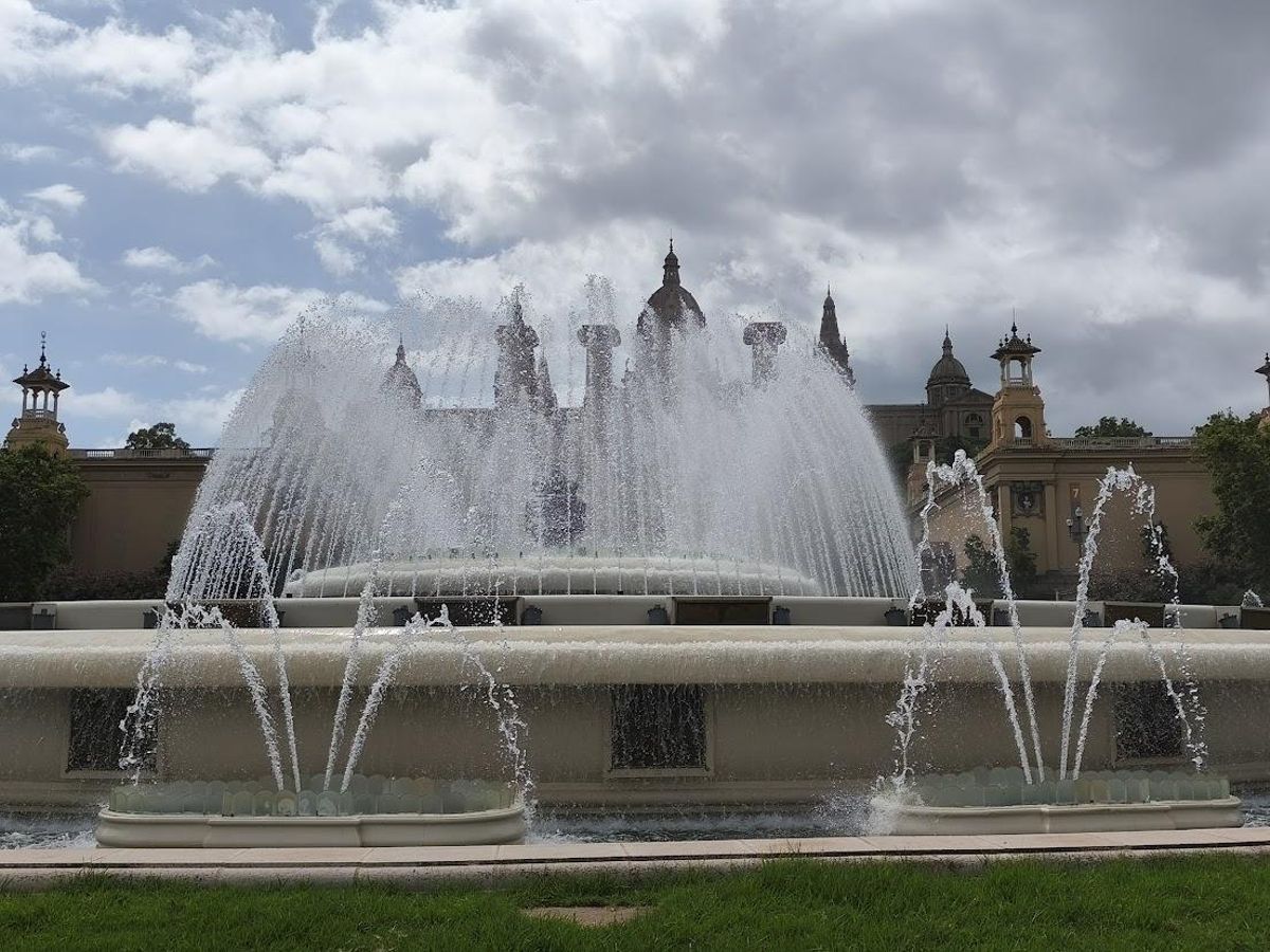 La Font mágica de Montjuïc en periodi de pruebas