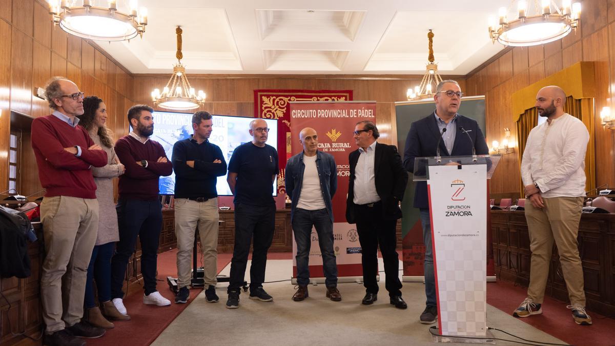 Presentación del Open Diputación de Zamora, cuarta prueba del Circuito Provincial de Zamora.