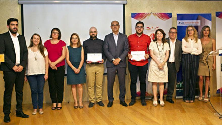 La UA y la Fundación Parque Científico de Alicante premian tres proyectos en los Premios IMPULSO