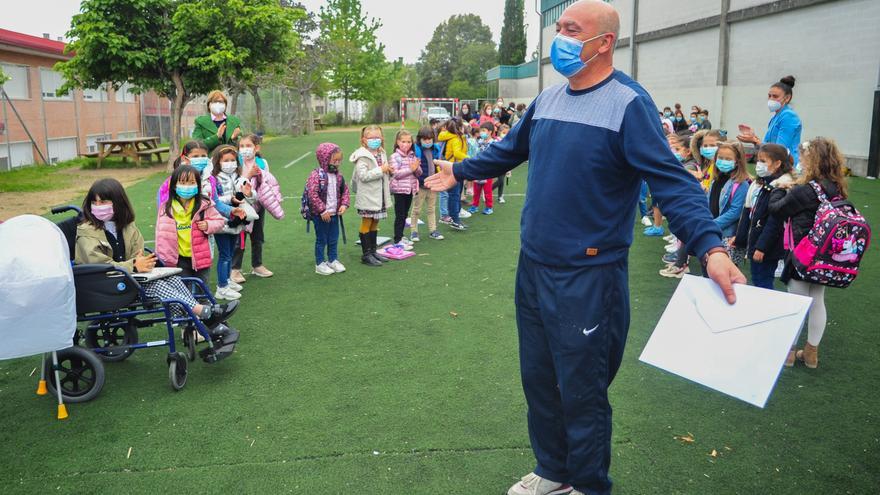 Una jubilación de altos vuelos en el colegio San Tomé de Cambados