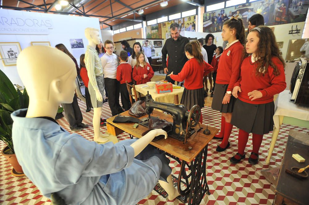 Exposición de las aparadoras en el Museo de Pusol