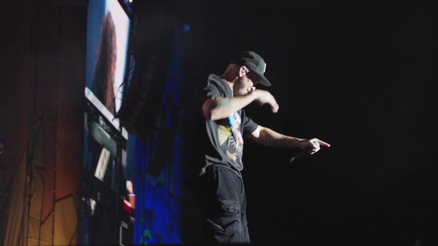 Actuación de Residente en el Lava Live Fest