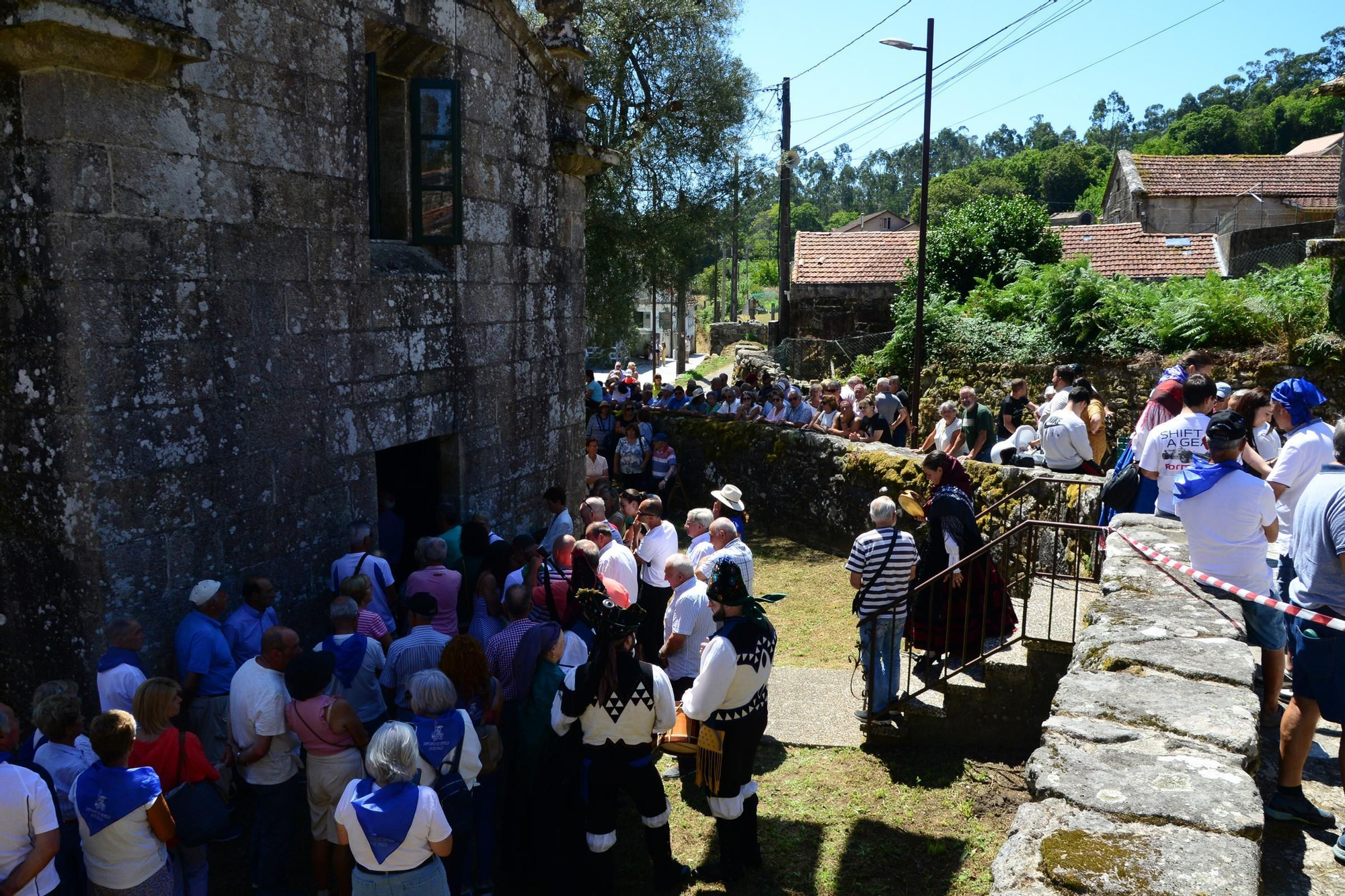 As celebracións do Día de Santiago en Ermelo, "berce do Morrazo"
