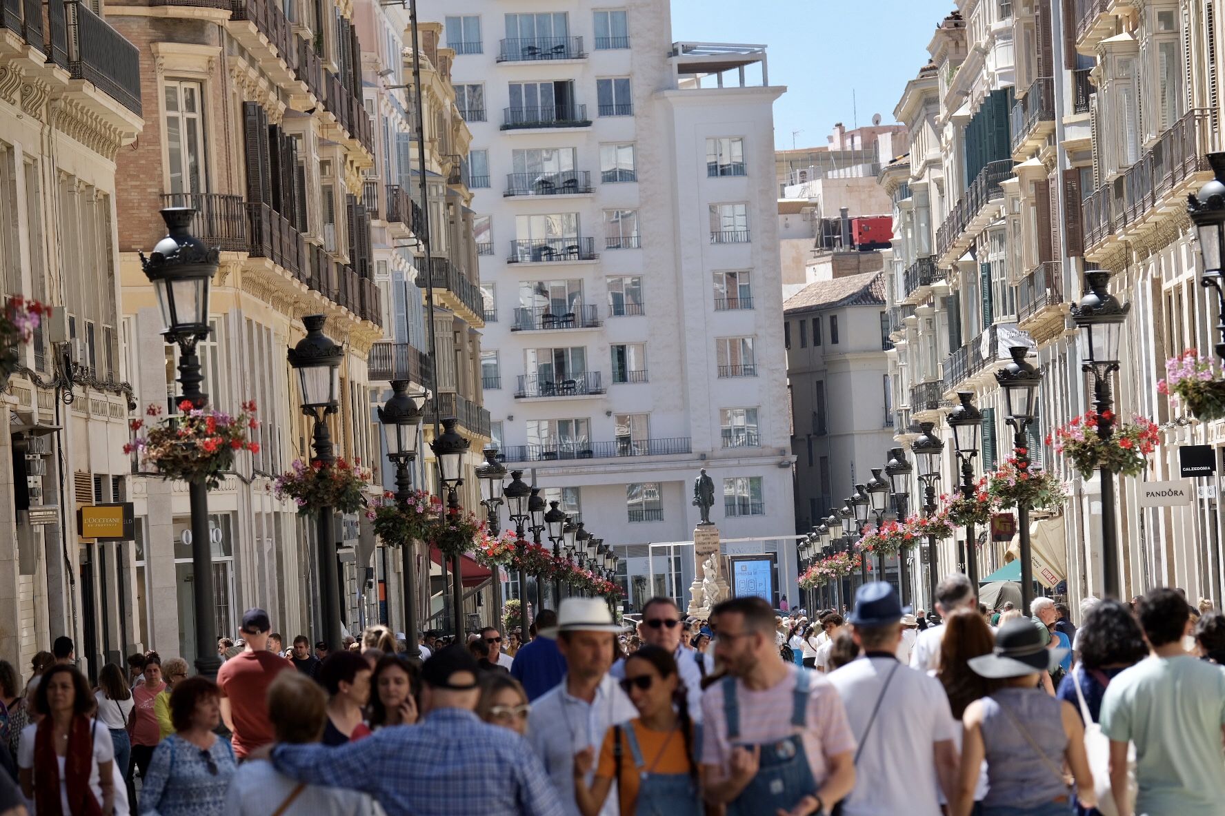 Día de sol y playa en el puente de mayo en Málaga