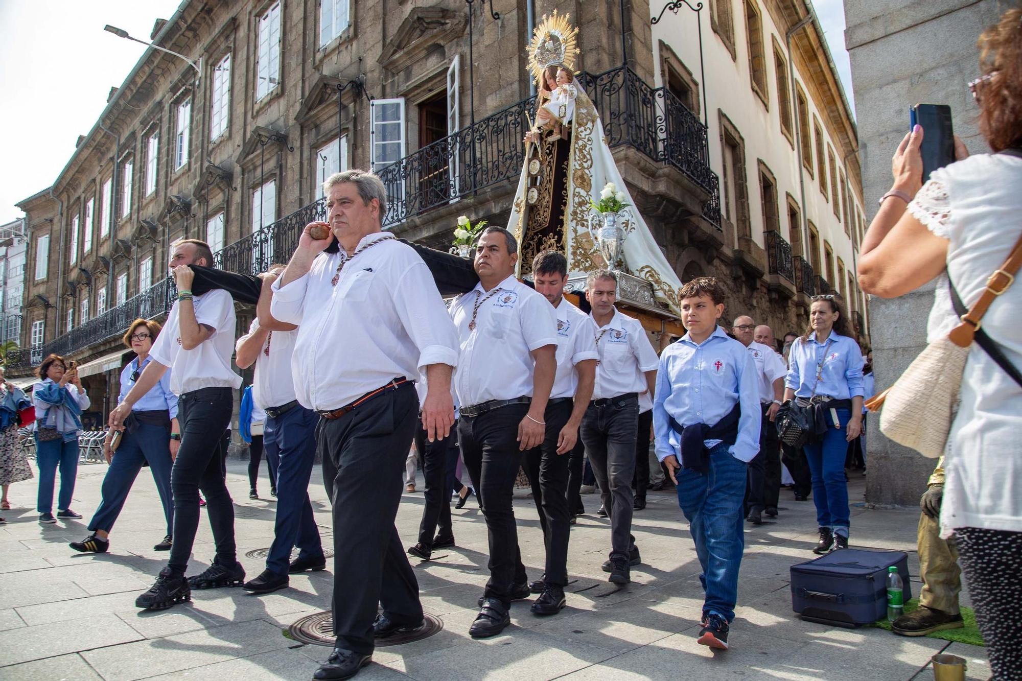 Los marineros de A Coruña celebran la festividad de la Virgen del Carmen