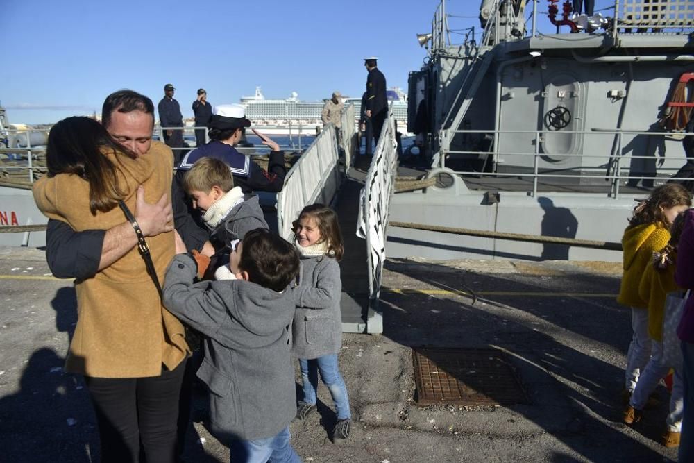 Los militares regresan a casa por Navidad