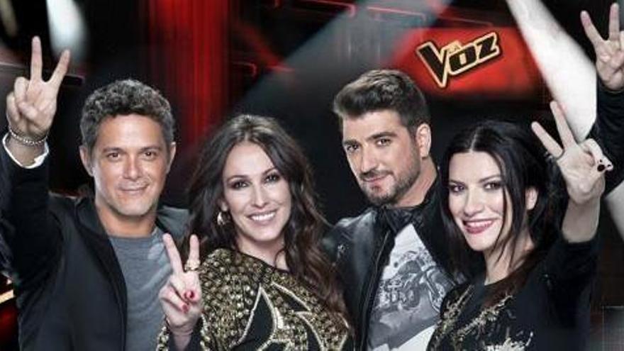 Alejandro Sanz, Malú, Antonio Orozco i Laura Pausini, els &#039;coaches&#039;.