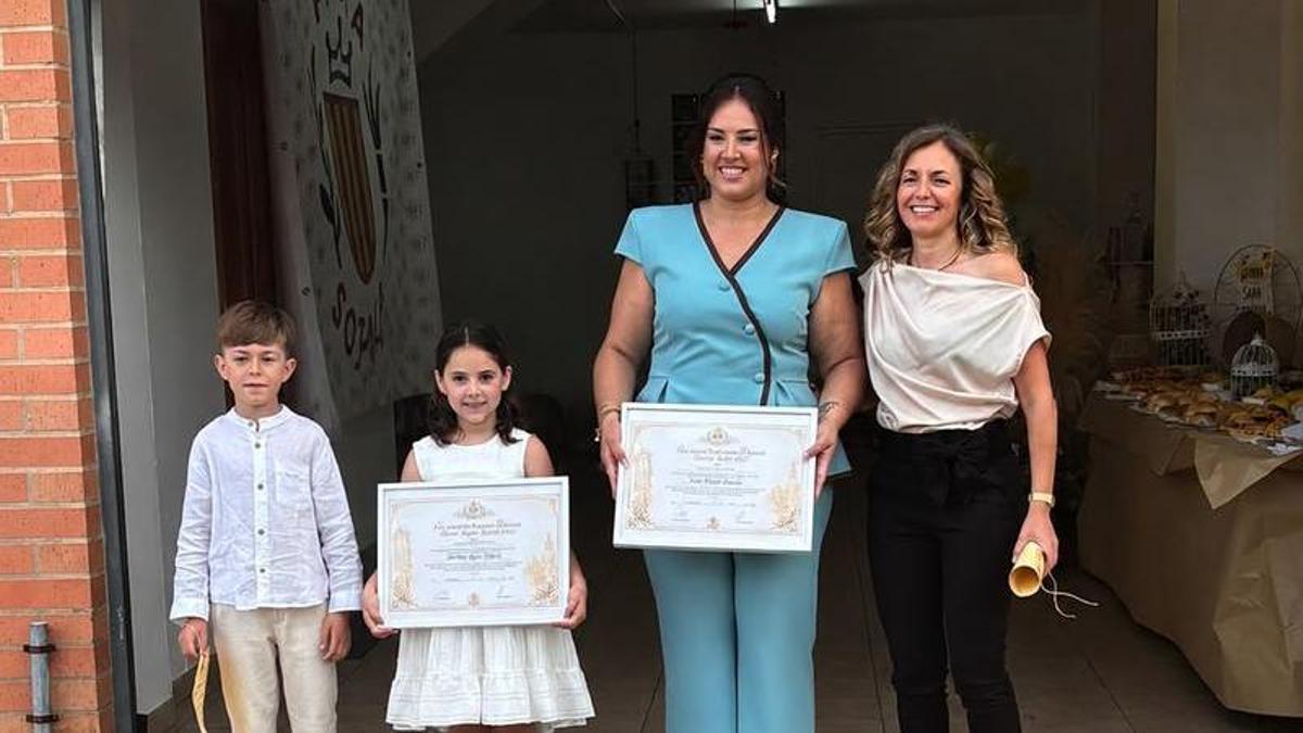 Representantes de la falla Sotaia de Bellreguard