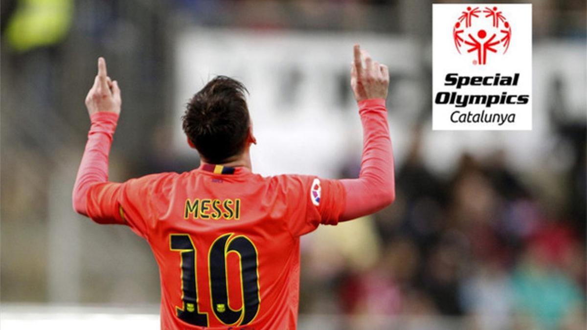 La Fundación Privada Leo Messi y Special Olympics Catalunya han llegado a un acuerdo