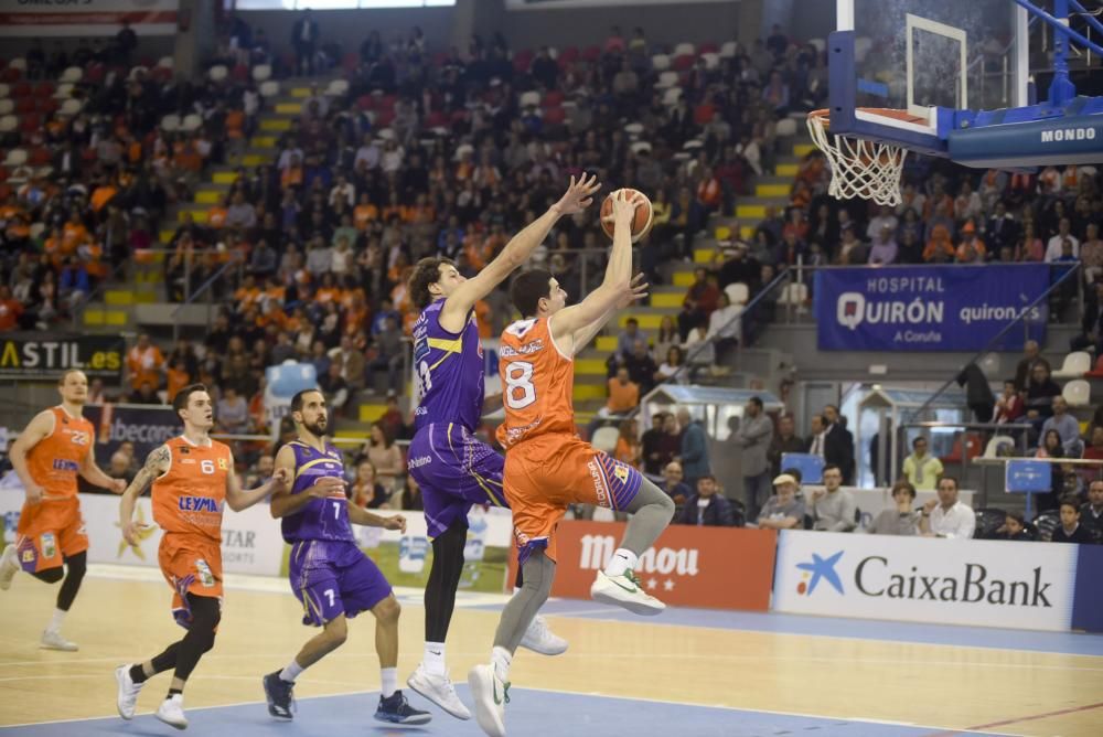 El Leyma Coruña doblega al Palencia