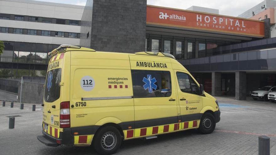 Imatge de l&#039;exterior de l&#039;Hospital de Sant Joan de Déu de Manresa