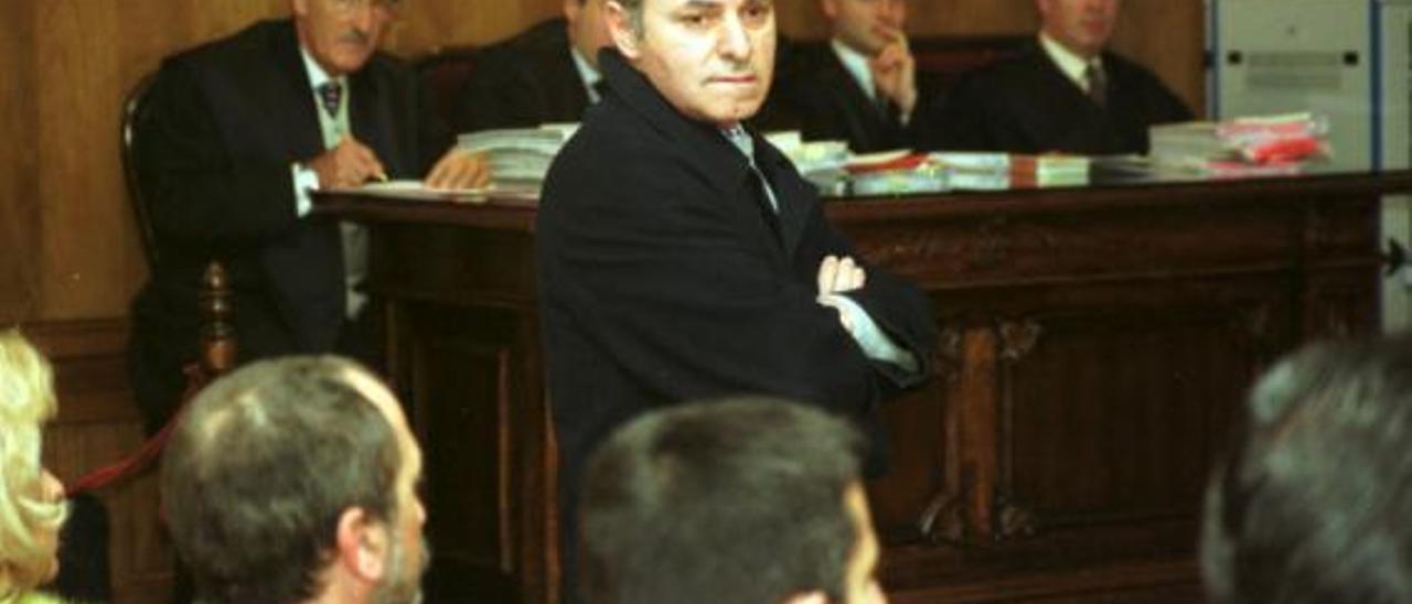 Salgado, en el juicio por  las escuchas en 2001.   | // R.J.