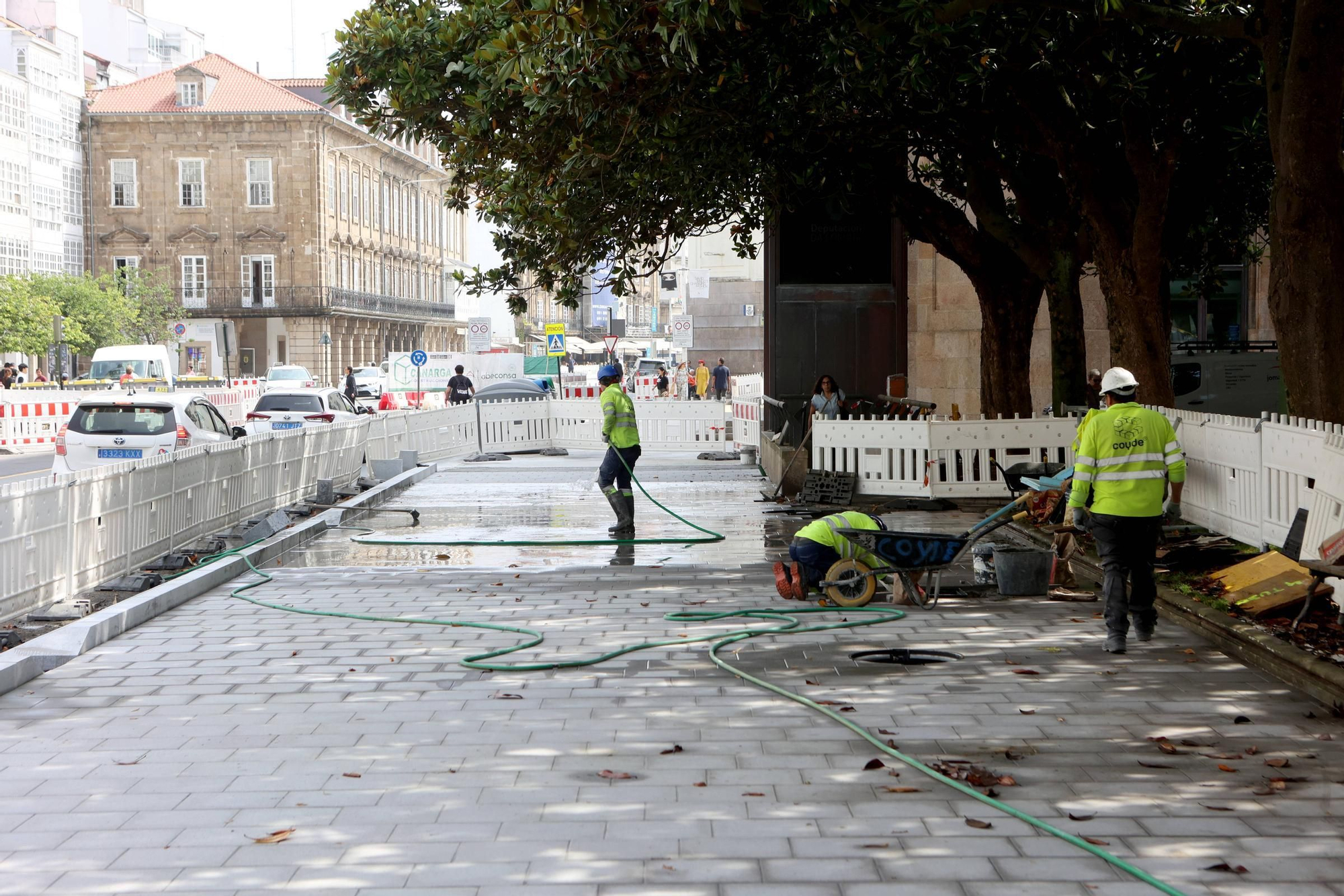 La obra de los Cantones cumple plazos y prevé rematar a finales de 2026