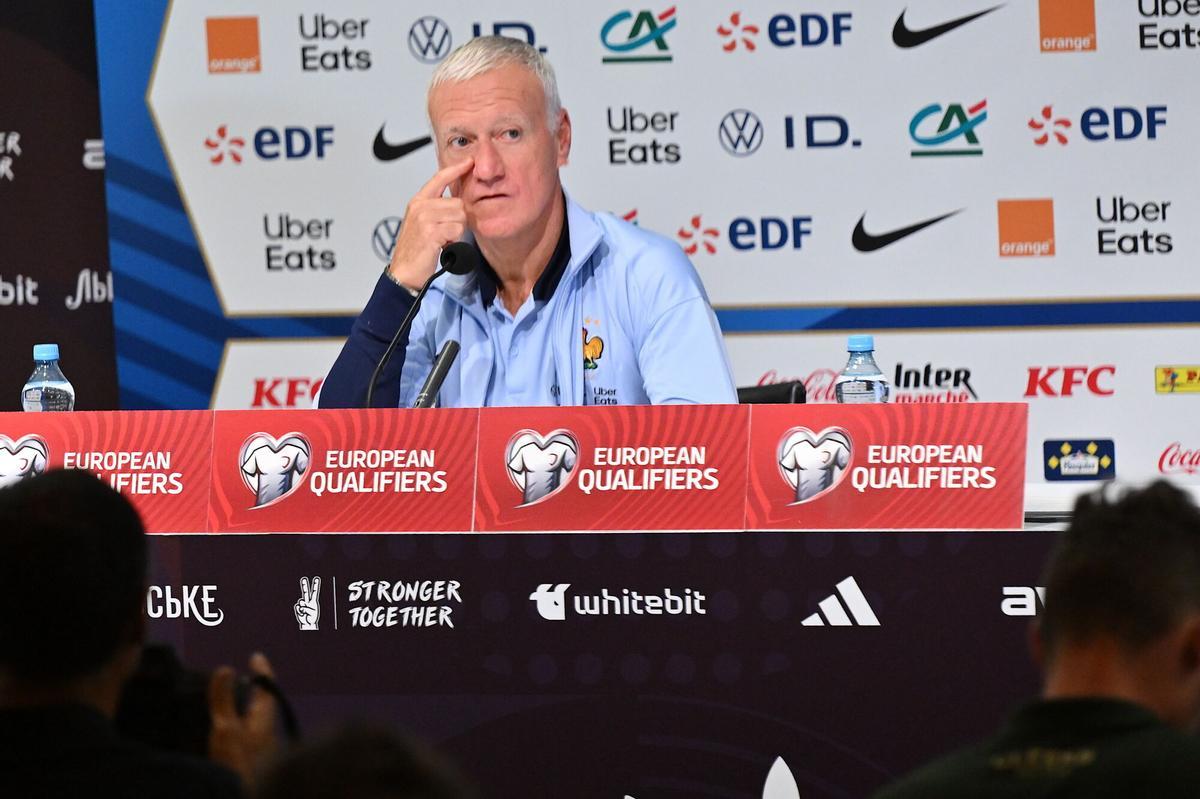 Didier Deschamps, seleccionador de Francia