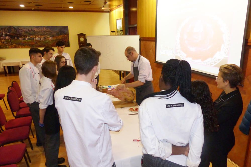 Imatge del Gastroforum de l'Escola Joviat