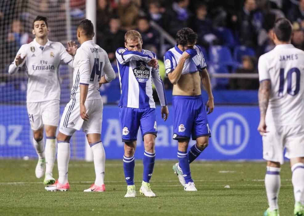 El Dépor cae goleado ante el Madrid