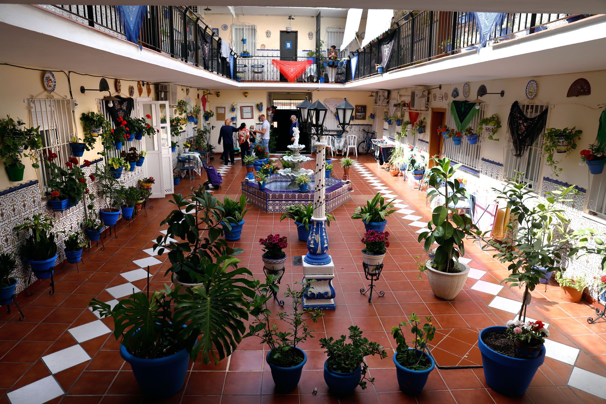 Concurso de balcones del barrio de la Trinidad