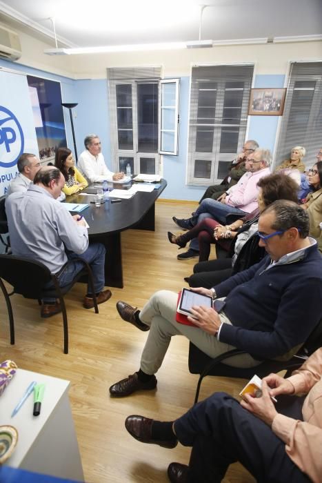 Junta local del PP en Avilés