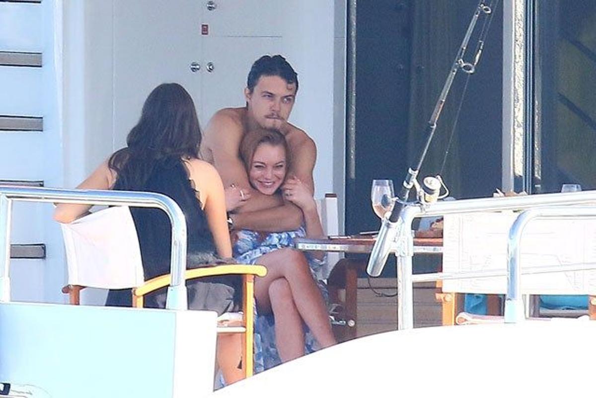 Lindsay Lohan, amor en alta mar