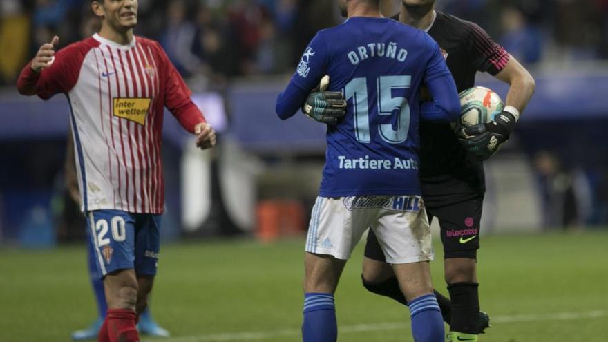 Cristian Salvador, jugador zamorano del Sporting de Gijón